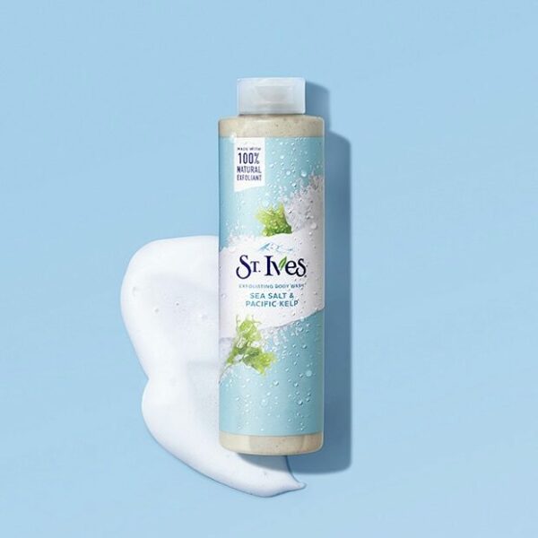 St. ives Exfoliating Sea Salt and Pacific Kelp Body Wash