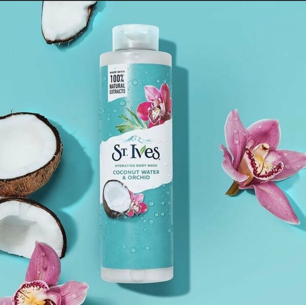 St.Ives Coconut Water & Orchid Body Wash 473ml