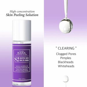 Cos De Baha S2 Salicylic Acid Bha 2% Liquid Face Toner 120ml {4oz}