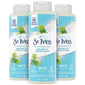 St.Ives Exfoliating Body Wash Sea Salt & Pacific Kelp 437ml