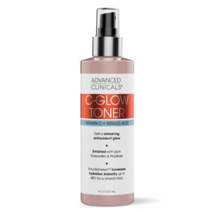 Advanced Clinicals C-Glow Vitamin C FaceToner 8oz